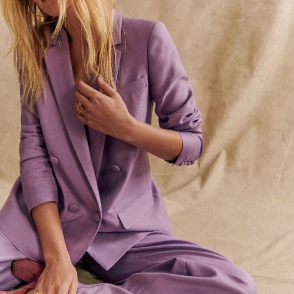 ISO Sézane's Christie Jacket in Lavender Sz 4